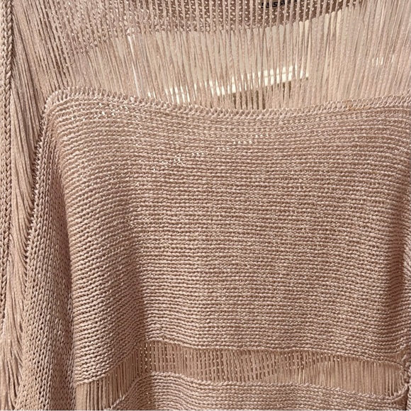 Women's Off-Shoulder Knit Sweater - Beige - Picture 6 of 8